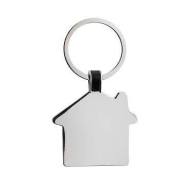 Logotrade promotional merchandise image of: RCS recycled zinc alloy house keyring